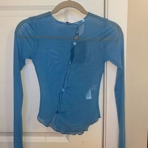 PRETTY LITTLE THING MESH TOP